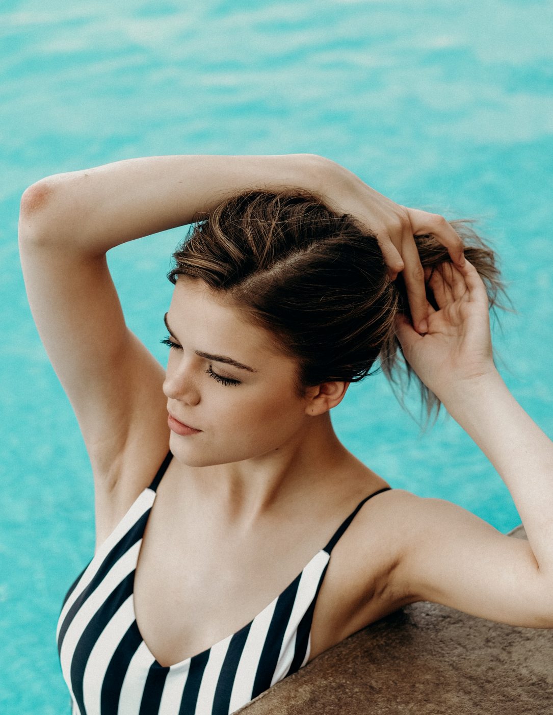 proteggere capelli piscina