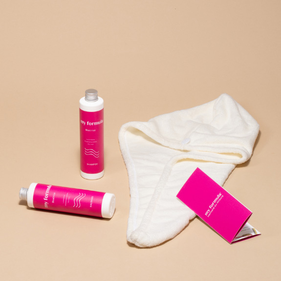 Turbante per capelli in microfibra